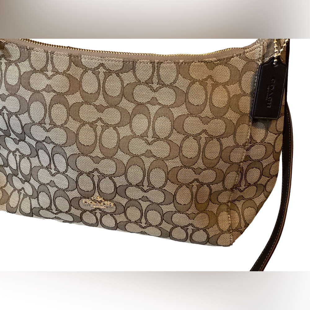 Coach East/West Celeste Signature Shoulder Bag - Picture 3 of 11